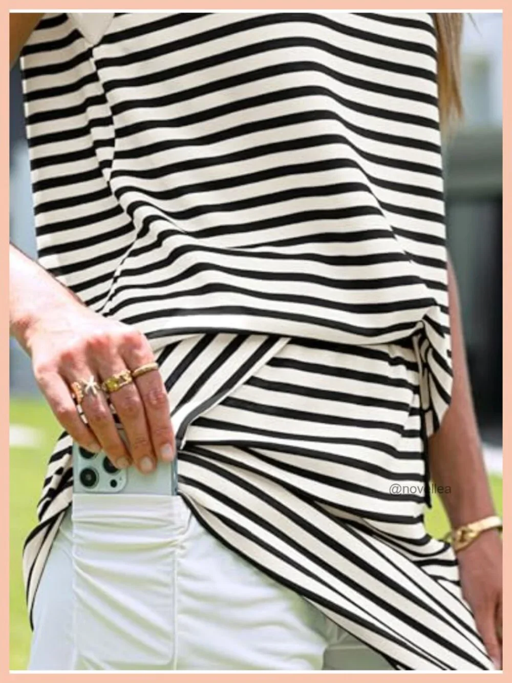 2 Piece Sleeveless Tennis Skort Set Women Striped Lightweight Skirt Set